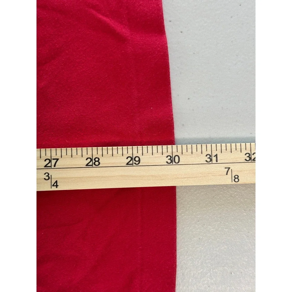 Polo Ralph Lauren Mens Large Red Short Sleeve Cotton Pique Pony Logo Polo Shirt